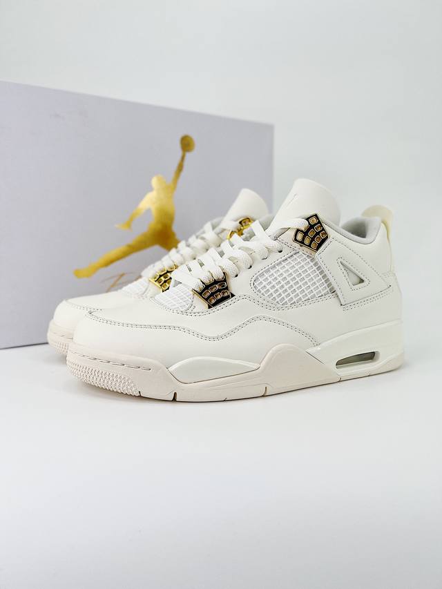 Nike Wmns Air Jordan 4 Og Sail Metallic Gold 盐白金 近日 一款新aj4迎来官图发布及发售定档 那就是air Jor