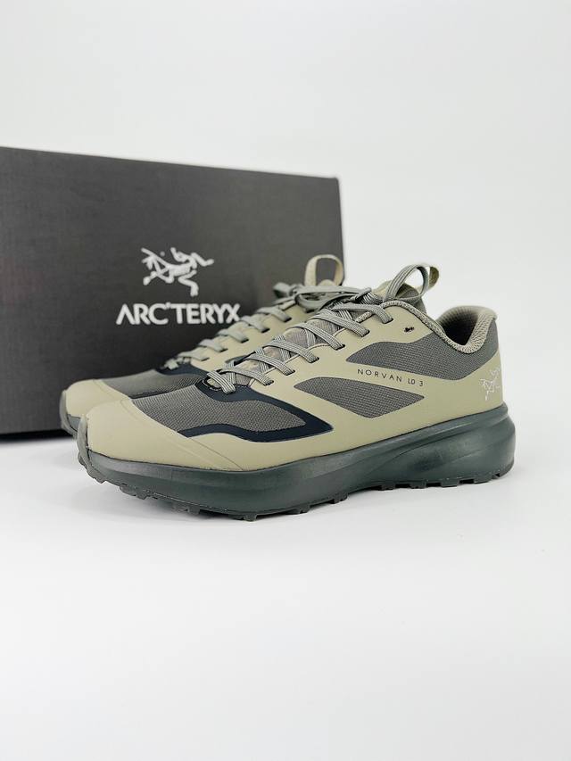 Arcteryx Norvan Ld 3 Gtx 始祖鸟 此款鞋采用近几年比较流行的版型设计 外观时尚大气 鞋底采用耐磨的材质 穿上它 让您在平时生活和工作中都