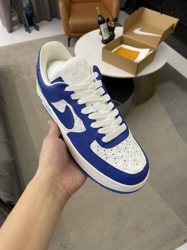 高版本情侣款lv联名 Nik Air Jorda 1 Low Aj1乔丹一代低帮经典复古文化休闲运动篮球鞋 拒绝公底 购置原厂同步原材料 都有细节还原98%原汁