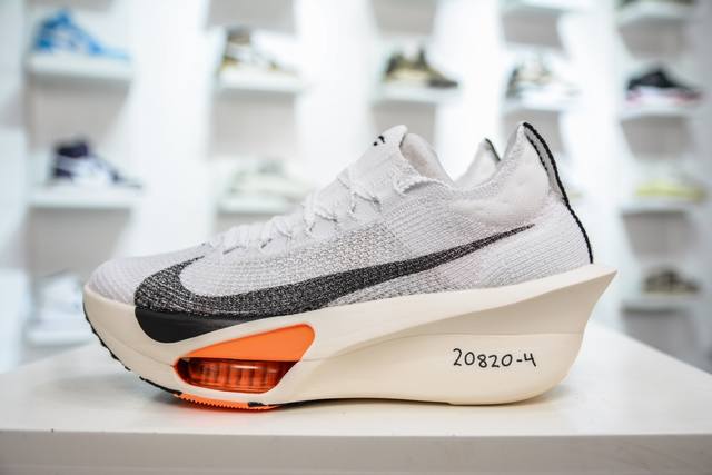 X版纯原 Nk Zoom Vaporfly Next 3% Prototype 白橙黑 编织飞线马拉松三代超级休运动跑鞋 保留了nk Systeml的突破性产品