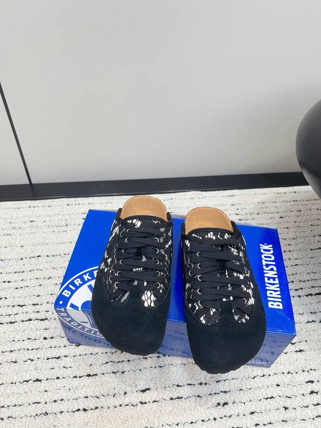 Birkenstock 博肯 真软木潮流时尚休闲 系带 拖鞋 人体工程学设计符合脚形的脚床 软木材质穿着超级轻便舒适 楦形线条优美 做工精致 长时间穿着不累脚