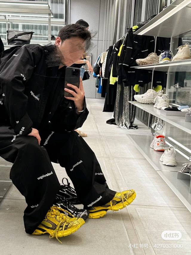 情侣款：顶级版本：女 男 Balenciaga巴黎世家 九代23Ss最新爆款3Xl Sneaker系列 情侣款 休闲 老爹鞋 运动鞋 原版购入开发 做货 Bal