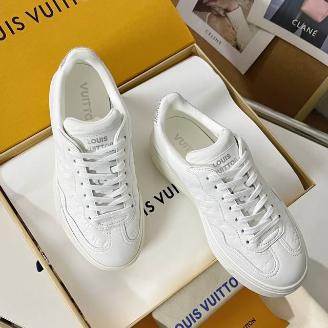 顶级版本： Lv 路易威登l家驴牌groovy Platform 系列 龙年限定 休闲 运动鞋 小白鞋 原版购入开发 做货 本款 Lv Groovy Platf