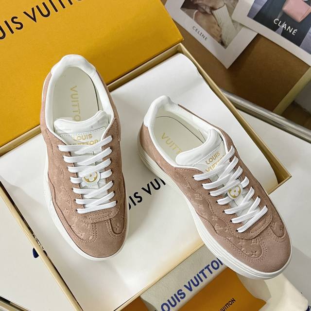 顶级版本： Lv 路易威登l家驴牌groovy Platform 系列 龙年限定 休闲 运动鞋 小白鞋 原版购入开发 做货 本款 Lv Groovy Platf