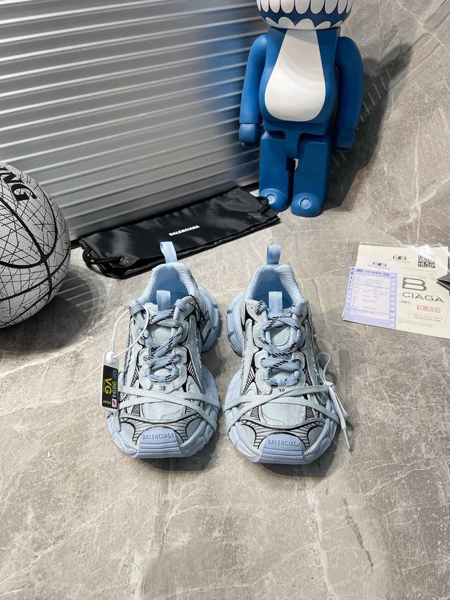 出厂 莞版顶级版本 区分市面广州版本 Balenciaga巴黎世家 九代 最新爆款3Xl Sneaker系列 情侣款 休闲 老爹鞋 运动鞋 原版购入开发 做货