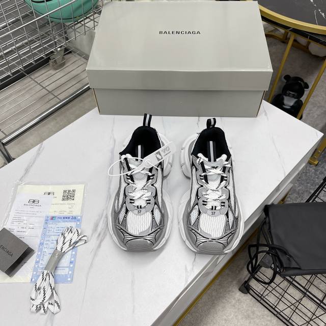 出厂 莞版顶级版本 区分市面广州版本 Balenciaga巴黎世家 九代 最新爆款3Xl Sneaker系列 情侣款 休闲 老爹鞋 运动鞋 原版购入开发 做货