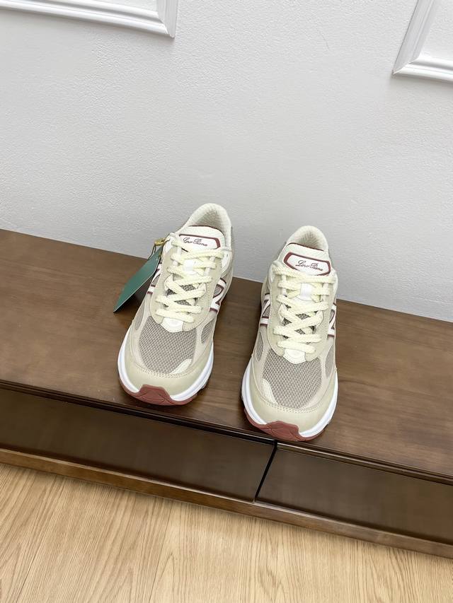 男10顶级版本loro Piana New Balance合作款款 Lp正式推出限量new Balance合款 990V6情侣款休闲运动鞋 力与美相得益彰优质皮