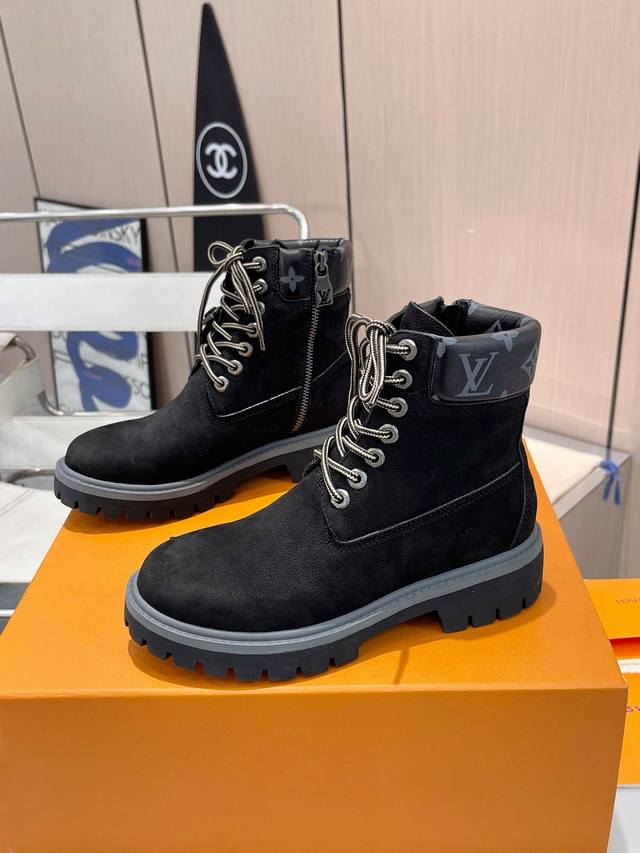 男款+20 情侣款震撼登场！路易威登 X 添柏岚联名真皮大黄靴 .Louis Vuitton X Timberland联名 Via Instagram Lv 2