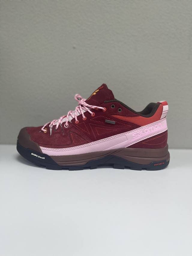 顶级版本 The Broken Arm X Salomon萨洛蒙 X-Alpages Gtx Tba 骑行红 Size：36 36.5 37.5 38 38.5