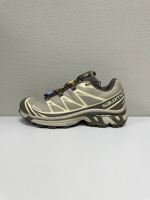 顶级版本 Salomon萨洛蒙 Gtx 低帮 灰棕 Size：36 36.5 37.5 38 38.5 39 40 40.5 41 42 42.5 43 44