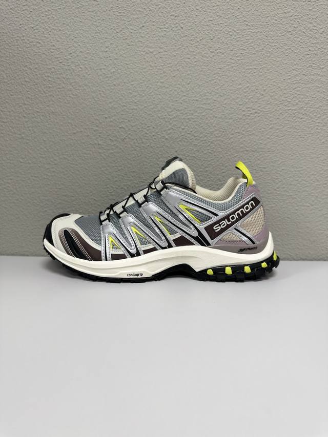 顶级版本 Salomon萨洛蒙 Xa Pro 3D Adv 低帮 银色 Size：36 36.5 37.5 38 38.5 39 40 40.5 41 42 4