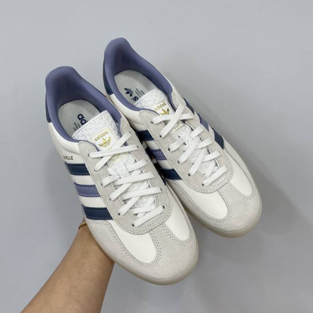 纯原现货出厂价 外贸版：德训 白蓝 Adidas Originals Samba Og 舒适 防滑耐磨低帮 板鞋 尺码：35.5-46 全头层运动休闲板鞋 网红