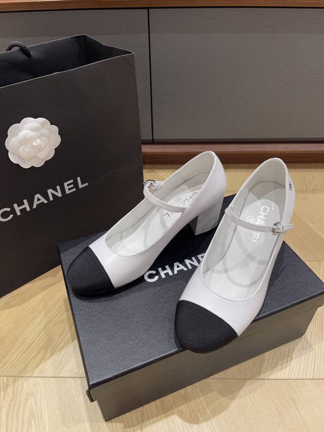 顶级版本 Chanel**24K小香新款玛丽珍 全羊皮真皮底size35 36 37 38 39 订40.41.不退换