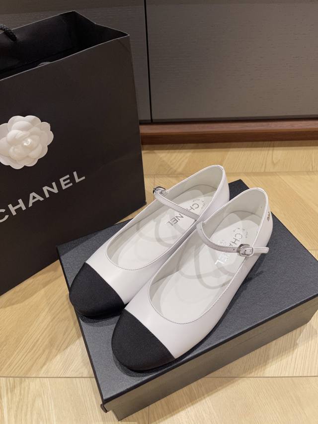 顶级版本 Chanel**24K小香新款玛丽珍 全羊皮真皮底size35 36 37 38 39 订40.41.不退换