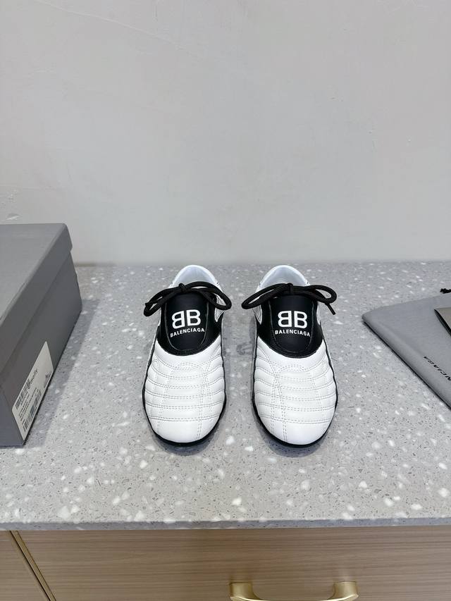 男码+20 Balenciaga 巴黎世家 情侣款 新款格纹棒球鞋休闲鞋 原版购入开发 做货 巴黎家最新隐藏款网球鞋软菱格纹 柔软小牛皮配搭和经典双logo满满