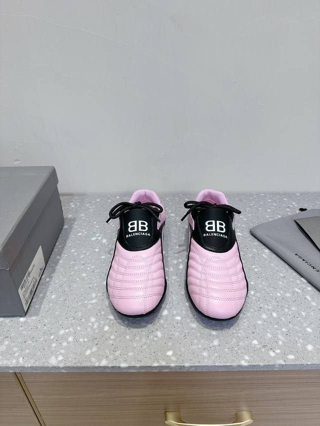 男码+20 Balenciaga 巴黎世家 情侣款 新款格纹棒球鞋休闲鞋 原版购入开发 做货 巴黎家最新隐藏款网球鞋软菱格纹 柔软小牛皮配搭和经典双logo满满