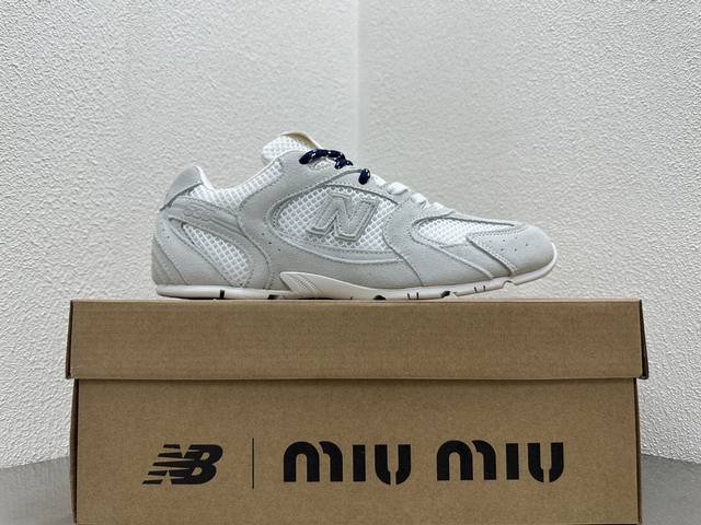 档口现货x 缪缪miu Miu X Nb新百伦new Balance Sl系列低帮经典复古休闲运动慢跑鞋 尺码：36 36.5 37 37.5 38 38.5