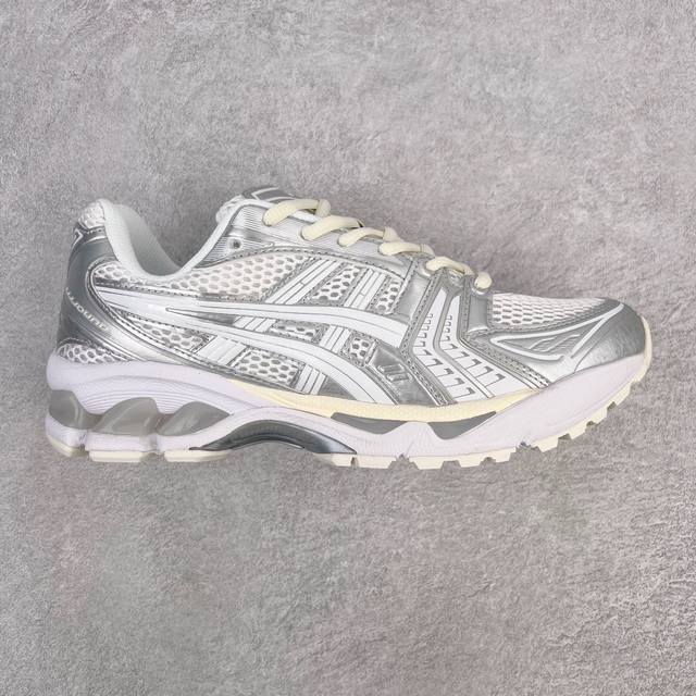 asics Gel-Kayano 14 亚瑟士系列轻量缓震休闲运动跑步鞋 设计师 Hidenori Yamashita 以 Flash 一词为灵感，创造出未来感