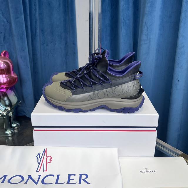 顶版 男鞋moncler 盟可睐 蒙口trailgrip Lite 2系列 户外 休闲 运动鞋 老爹鞋 原版购入开发 做货 Trailgrip Lite 2运动