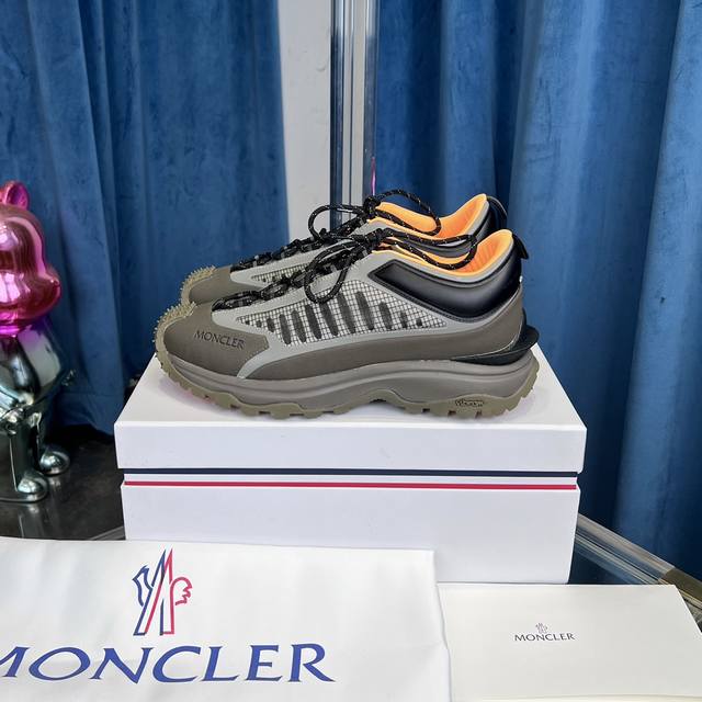 顶版 男鞋moncler 盟可睐 蒙口trailgrip Lite 2系列 户外 休闲 运动鞋 老爹鞋 原版购入开发 做货 Trailgrip Lite 2运动