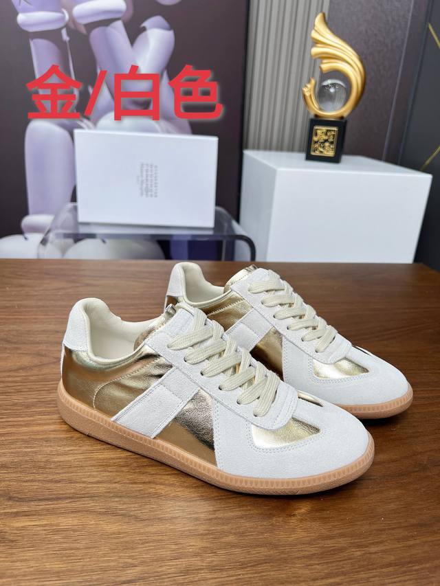 冲量价: 男+10女款35-39男款40-45，Maisonmargiela Mm6德训休闲板鞋，鬼才设计师品牌，一个轻奢品牌大家认识这个品牌也都是因为分趾脚吧