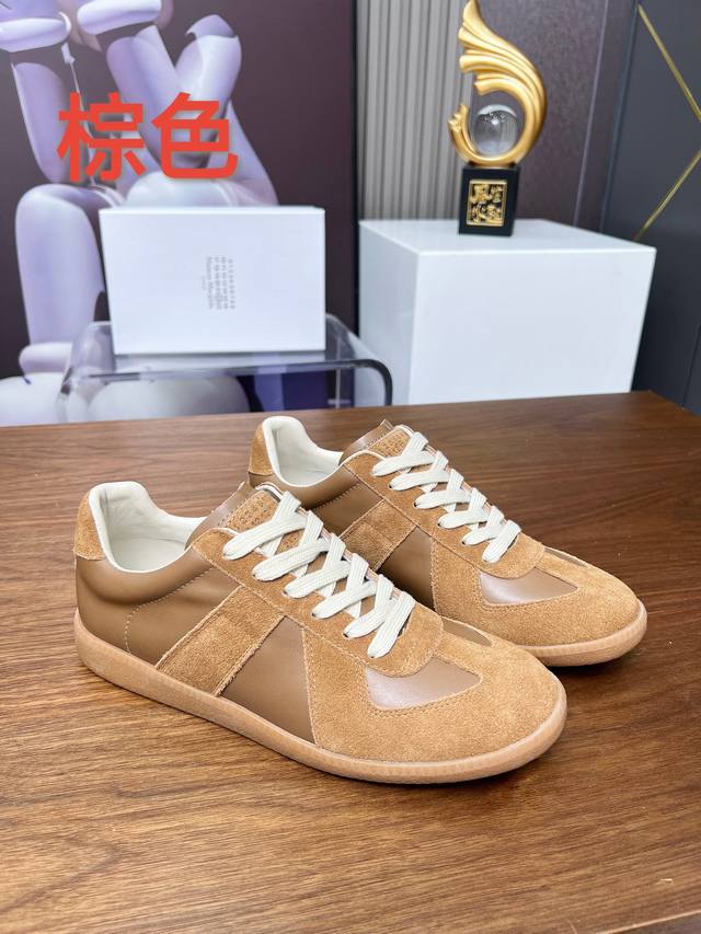 冲量价: 男+10女款35-39男款40-45，Maisonmargiela Mm6德训休闲板鞋，鬼才设计师品牌，一个轻奢品牌大家认识这个品牌也都是因为分趾脚吧