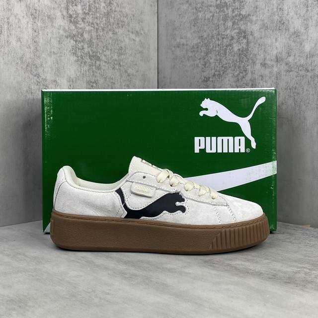 新款上架Puma Palermo Og 复古单品彪马 防滑耐磨低帮德训板鞋孔眼底座和脚趾凸起由绒面革材料制成支持侧踏时的踏步工作脚背和侧板采用尼龙网布即使在健身