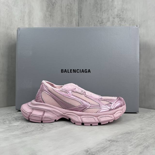 新款上架Balenciaga 3Xl Slip On 官方同步 巴黎世家 圆领 十代潮流跑鞋 W3Xso1000尺码：35 36 37 38 39 40 41