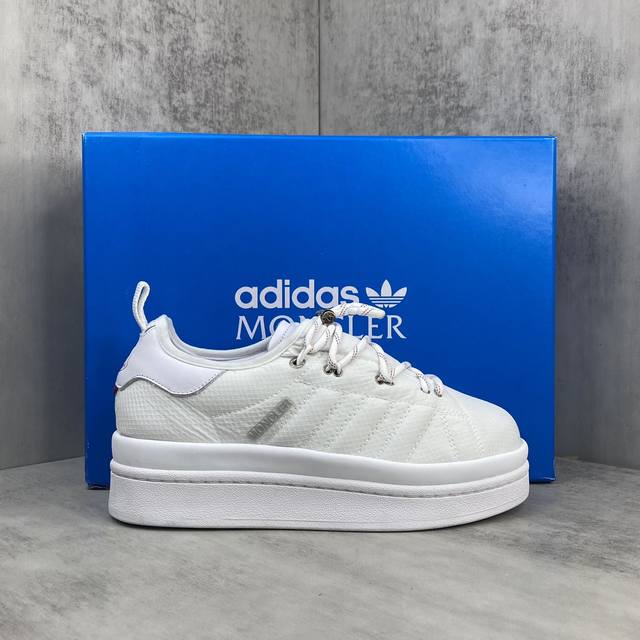 新款上架Moncler X Adidas Originals Campus 盟可睞 蒙口联名百搭低帮板鞋Size：36 36.5 37.5 38 38.5 39