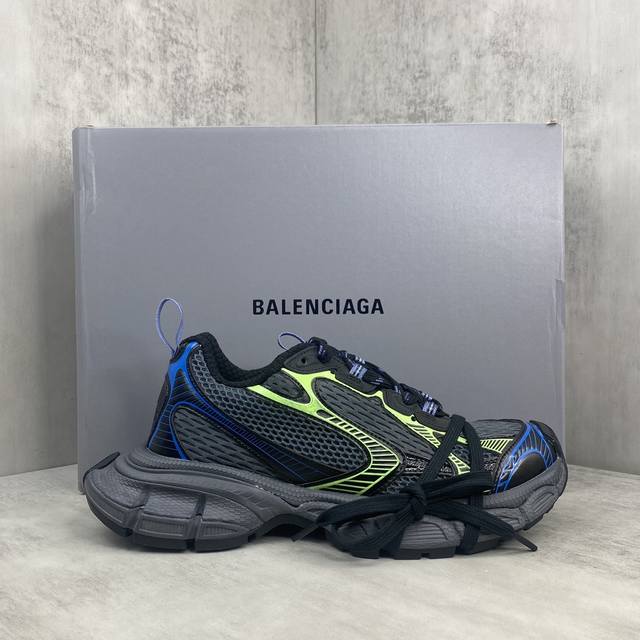 新款上架Balenciaga 巴黎世家 3Xl Vg版做旧复古老爹鞋 巴黎世家十代 官方全套配件鞋盒 鞋带 防尘纸配套齐全尺码：35 36 37 38 39 4