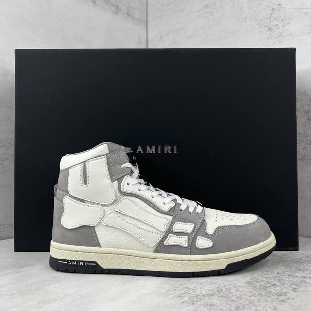 新款上架 灭世版本 直接冲正 Amiri 21Ss Skel-Top骨头鞋 原装模具 楦头 高端订单 专供国外 非市场通货版本 新配色陆续上架 尺码：35-45