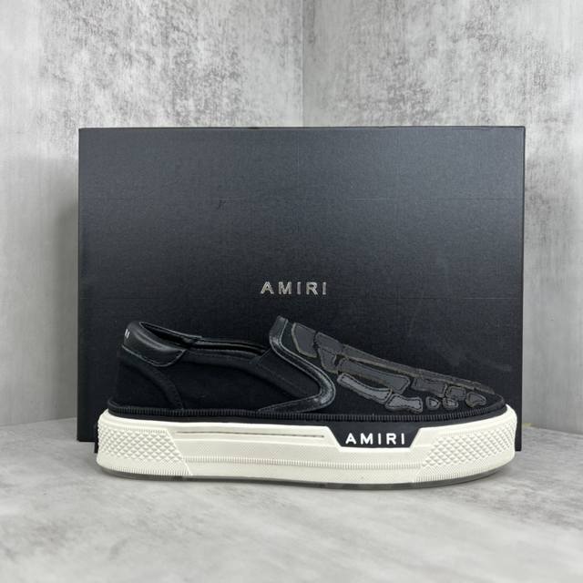 新款上架 Amiri 23Ss 夏季新款骨头休闲鞋 美国小众奢侈品牌，非常潮流的独特感，感受街头文化，玩转街头潮流 精致的做工，众多明星追捧！ 进口牛皮+透气网