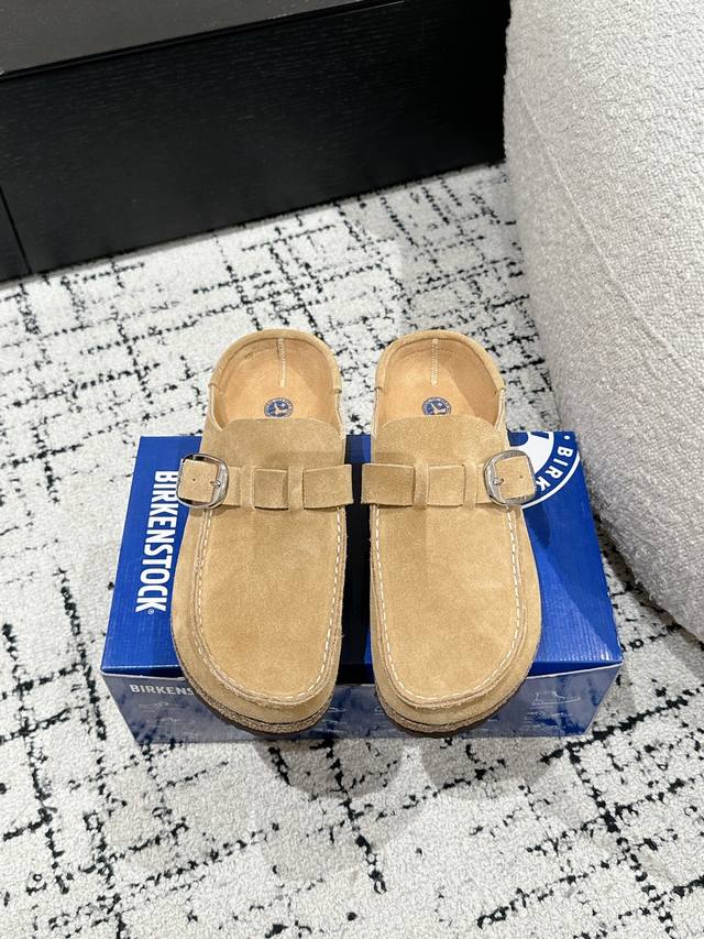 情侣款 顶级版本Birkenstock 勃肯 25 最新 Reykjavik 拖鞋日本也发售了，经典麂皮鞋面被橡胶包围，有种似曾相识的感觉但是又比传统半包更有视