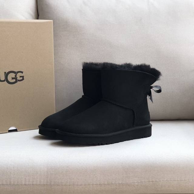 Ugg』莞产！短筒后蝴蝶结款！防水防污原单品质！ ‘时光不老，脚下不散’ 经典永恒市面独家品质24再次原版购入，货号6501！防水防污 独家品质！市面品质和咱家