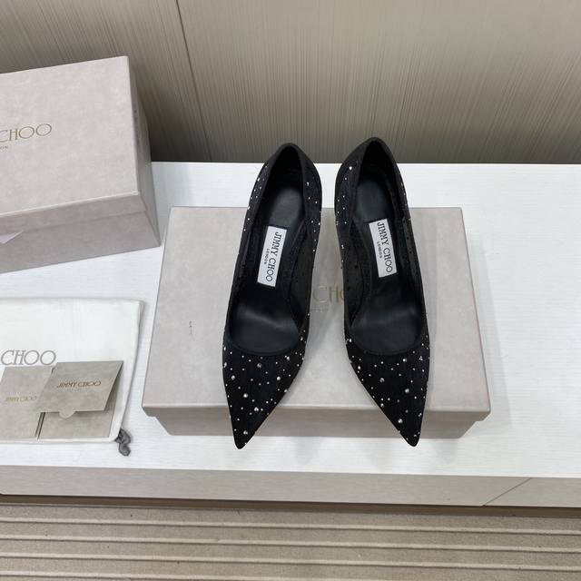 出厂价New . Sy Best For You_______________________________Jimmy Choo 尖头水钻高跟鞋一双适合任何场