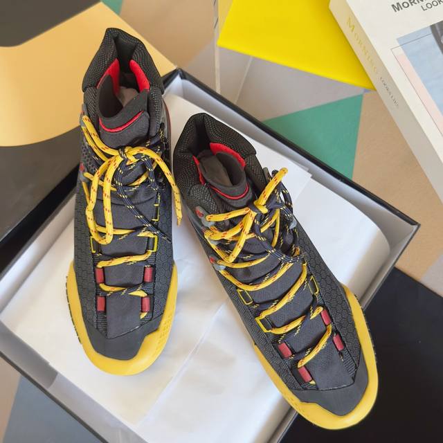 顶级版本：男款La Sportiva 最新款equilibrium St Gtx系列 冬季 户外 徒步 登山靴 高山靴原版购入开发 做货 Equilibrium